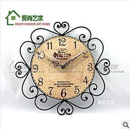 欧式复古挂钟 从家居饰品到节日礼物的艺术选择